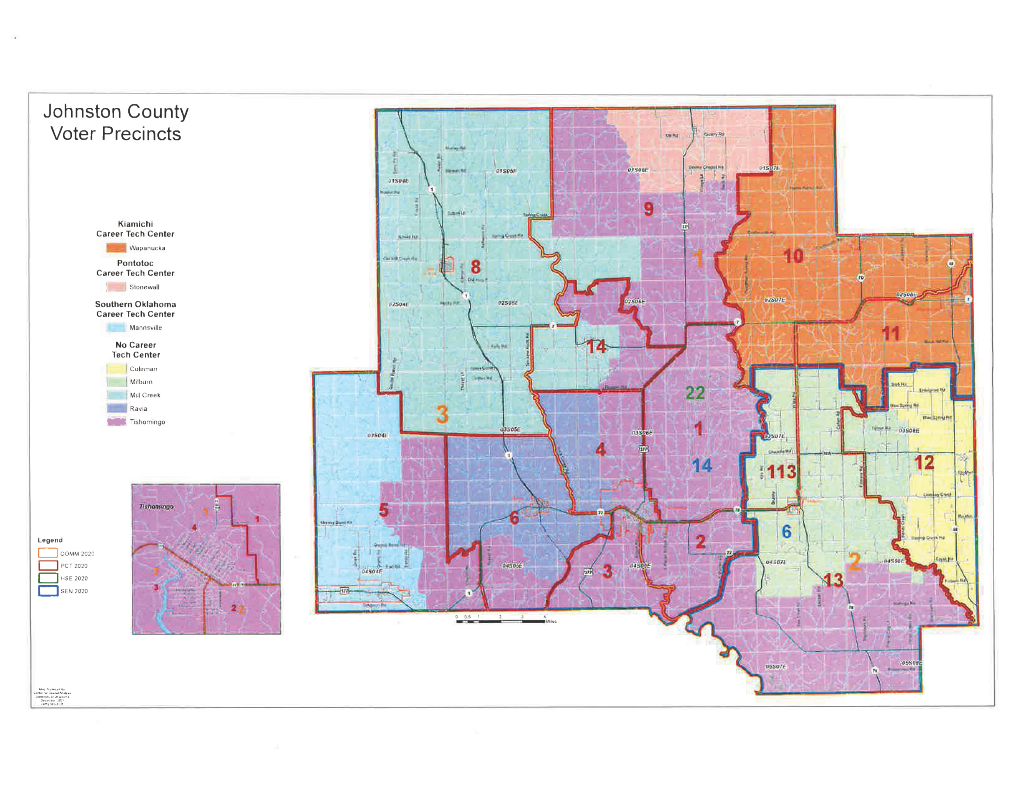 Johnston County Voter Precincts